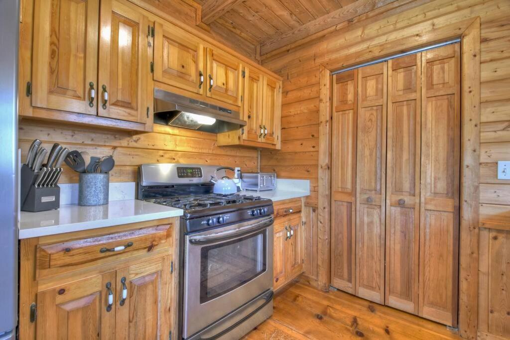 Waywish Waterfront Cabin In Blue Ridge Mountains Exterior foto