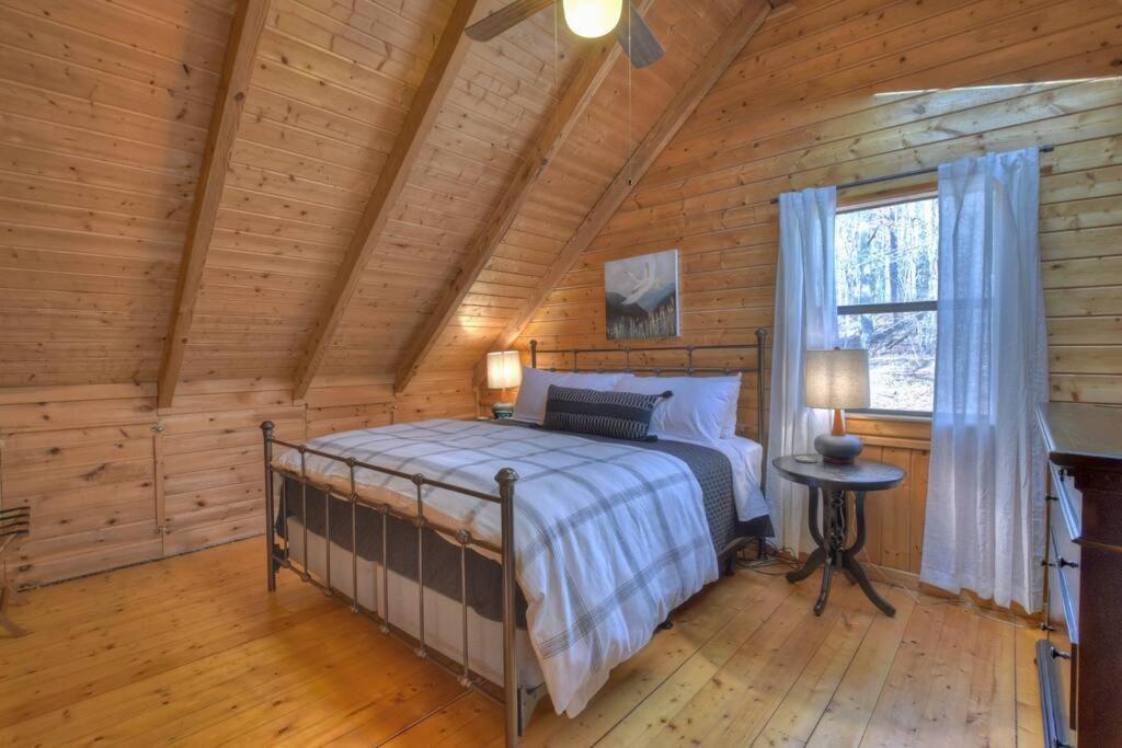 Waywish Waterfront Cabin In Blue Ridge Mountains Exterior foto