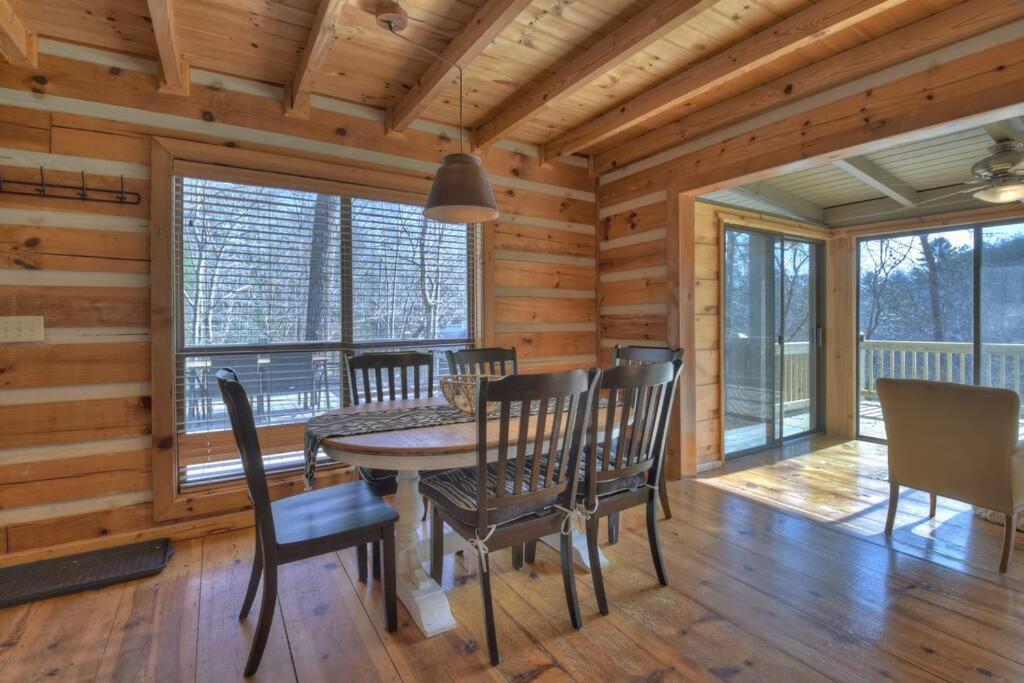 Waywish Waterfront Cabin In Blue Ridge Mountains Exterior foto