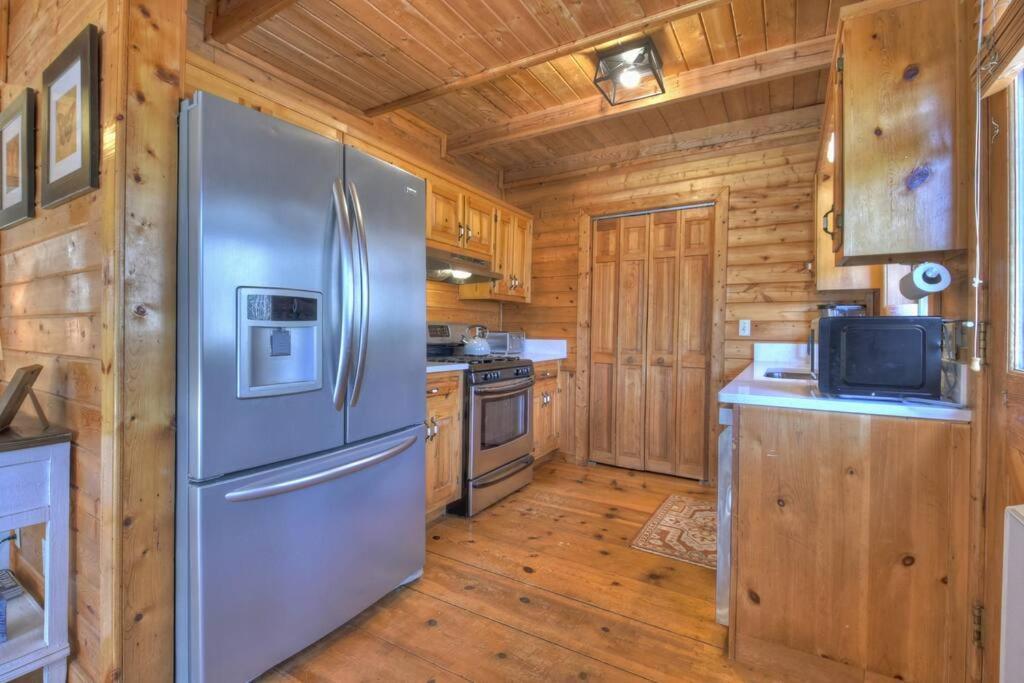 Waywish Waterfront Cabin In Blue Ridge Mountains Exterior foto