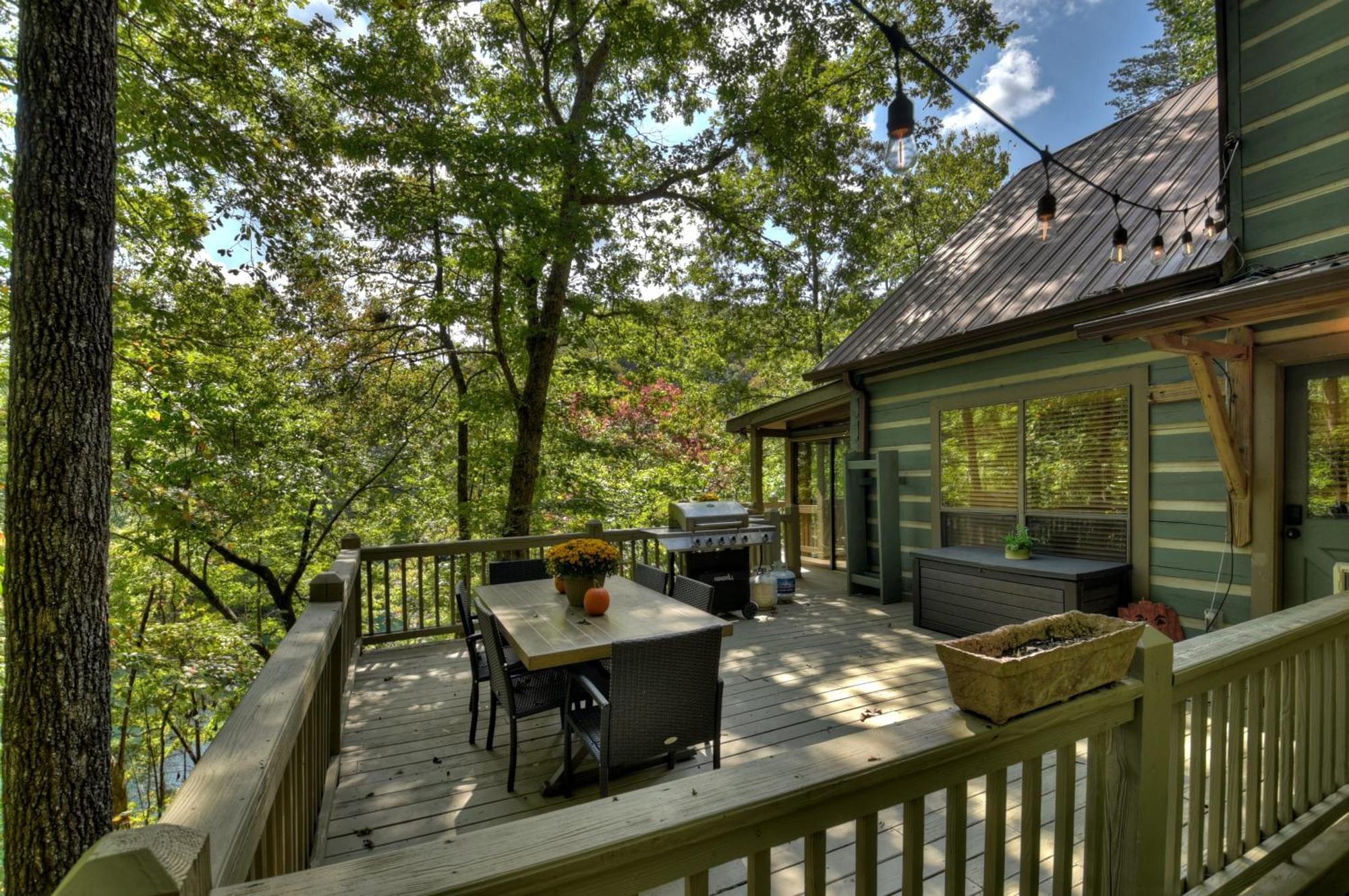 Waywish Waterfront Cabin In Blue Ridge Mountains Exterior foto